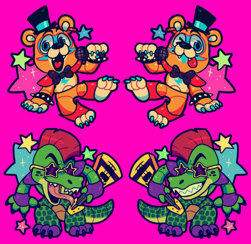 FIVE NIGHTS AT FREDDY’S: SECURITY BREACH DOUBLE SIDED CHARMS ARE OPEN FOR PREORDERS! For 2-3 charms 