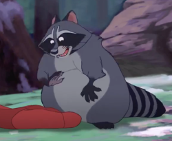 curritos:things that are important: the raccoon from brother bear 2
