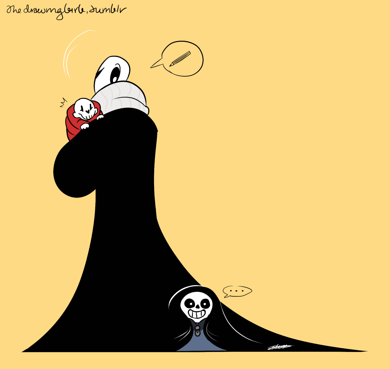 thedrawingbirb:  I love non-existent Dr. Gaster, and I love the idea of him being