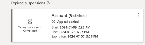 Late But My Microsoft Strikes Expired