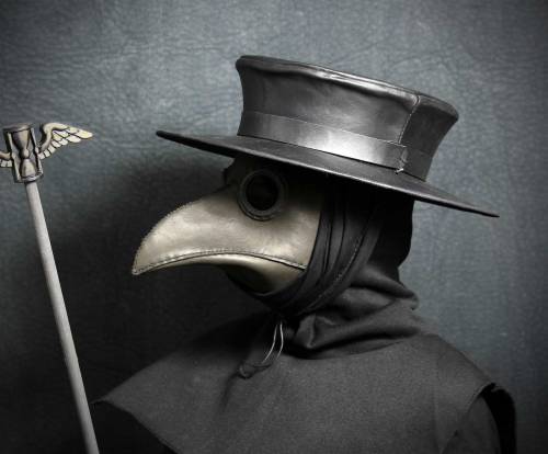tombanwell: Plague Doctor hat, new and now for sale here: www.etsy.com/listing/155466551/pla