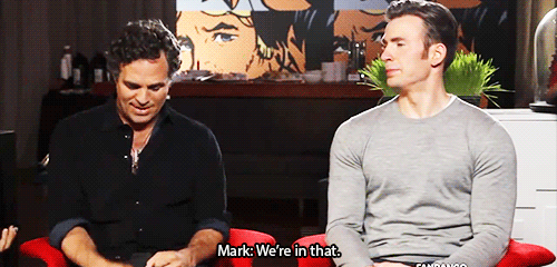 stephenstrvnge:  The Avengers cast on Age of Ultron being the most anticipated film of the year. 