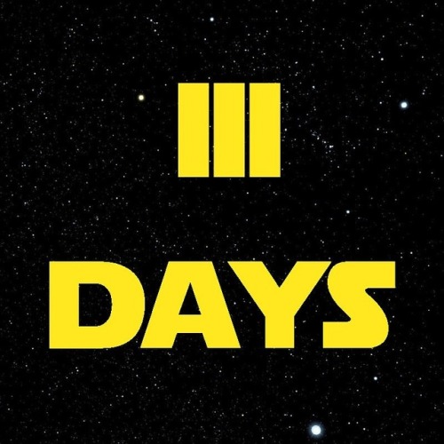 Just three days out until the floodgates of information open on #StarWars #Episode9. This is usually