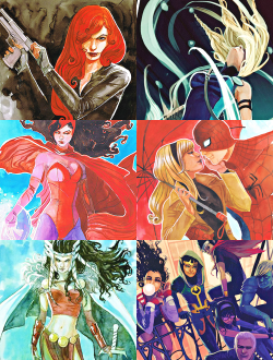 Homovikings:  Favorite Artists Meme → Stephanie Hans  ↳ Ft. Natasha Romanoff,