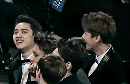 kyvngsoo: Baekhyun really loves to tease Kyungsoo ~ 
