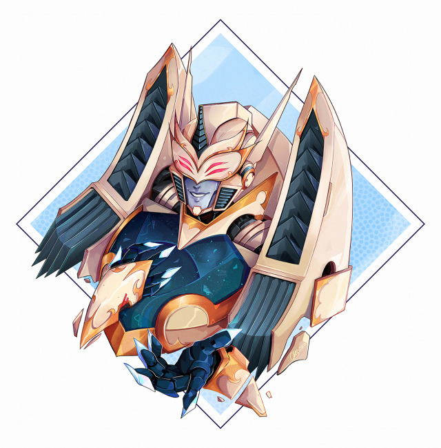Finally getting the chance to upload some commissions i’ve gotten to draw. Here’s @blackberreh-art ’s gorgeous OC, Lightlance....