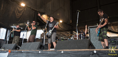 Less Than Jake - Playing the Vans Warped Tour at Darien Lake (Buffalo, NY) on 7.8.14 Copyright 27K P