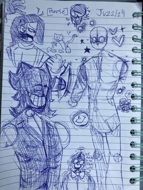 Doodles From The Car This Morning! ^^
