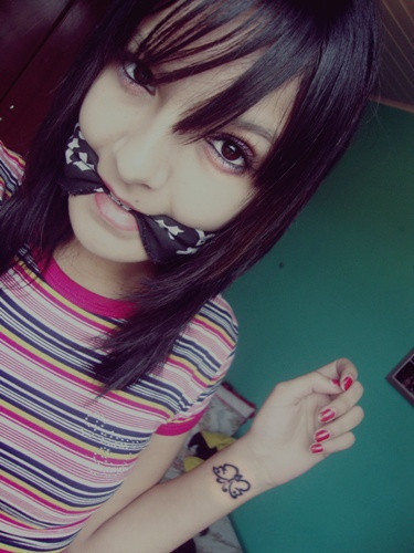 XXX umaycallmesir:  Gagged selfie  photo