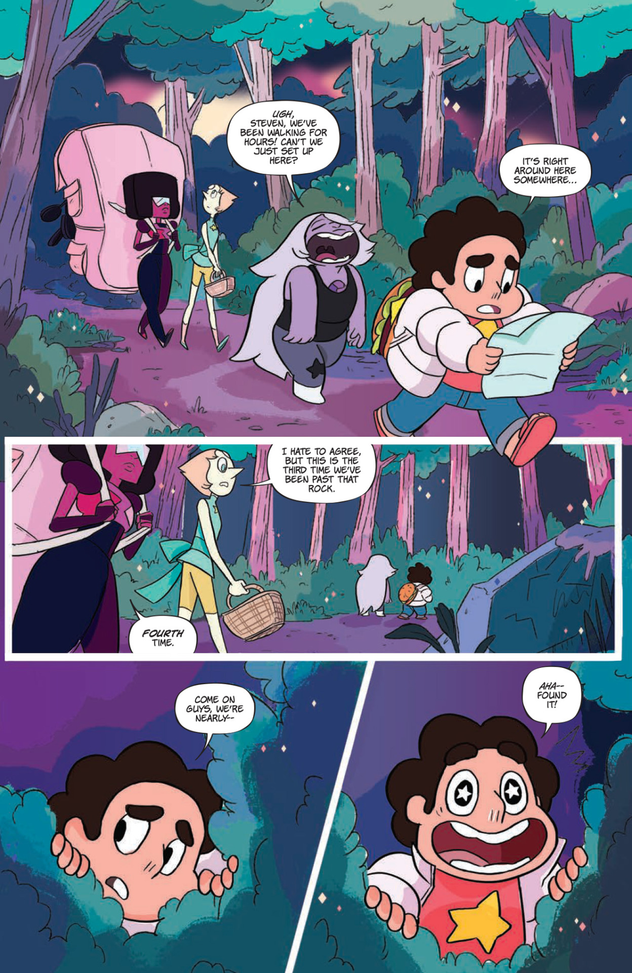 kaboomcomics:  NEW STEVEN UNIVERSE COMICS!!!!!!!! Ahem. Steven Universe and the Crystal