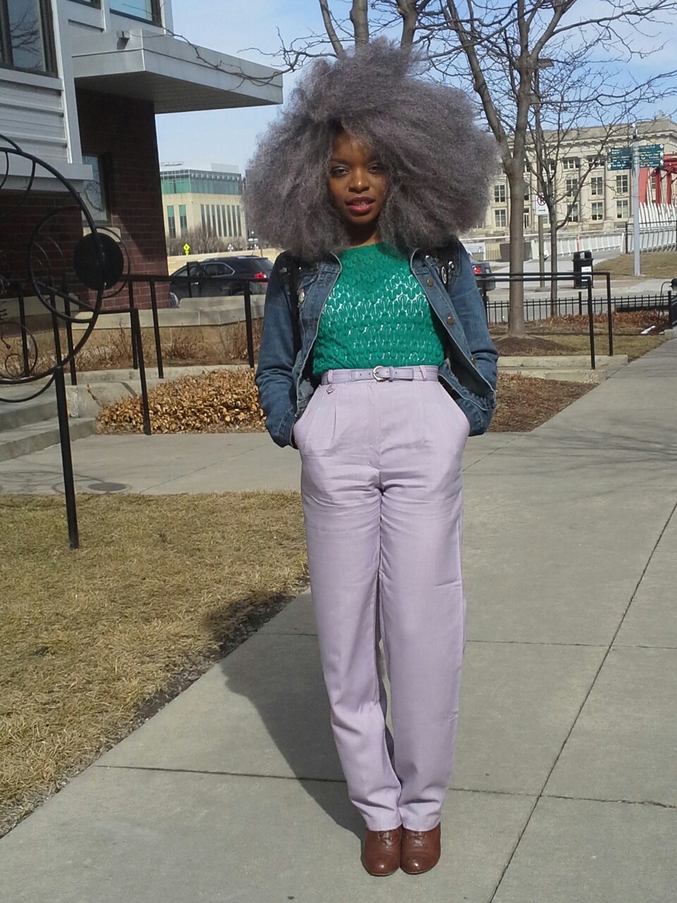 7corners:  Wind blowin, the sun was shinin an I felt fabulous. 