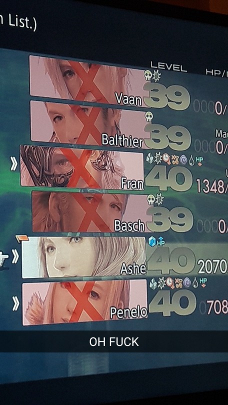ganymead:  ethernalium:  ethernalium: final fantasy “oh look status effects” XII cursed image from finalfantasy dot wikia  a marlboro came into my house, killed my entire family, knocked over all my plants and keyed my car 
