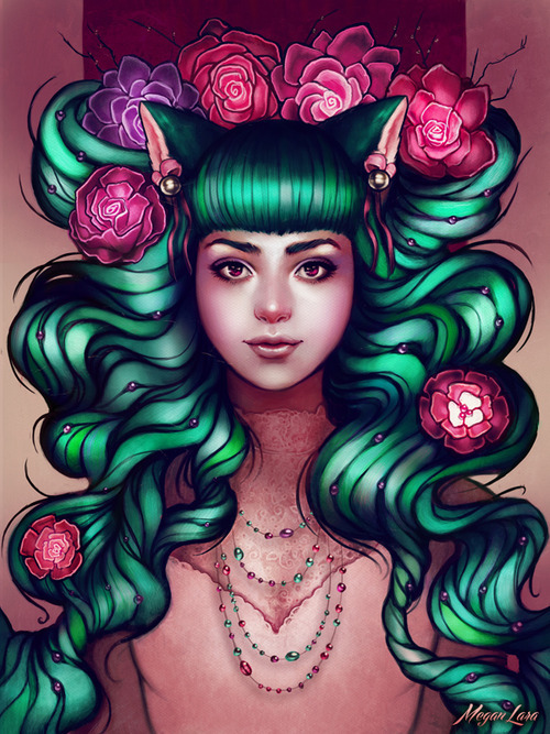 lohrien:  Illustrations by  Megan Lara dA l tumblr l society6