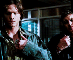  Sam Winchester + Anti-Possession Tattoo. 