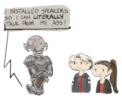 givenclarity:  I’ve been informed some people think ultron’s ass looks more like speakers than wheels