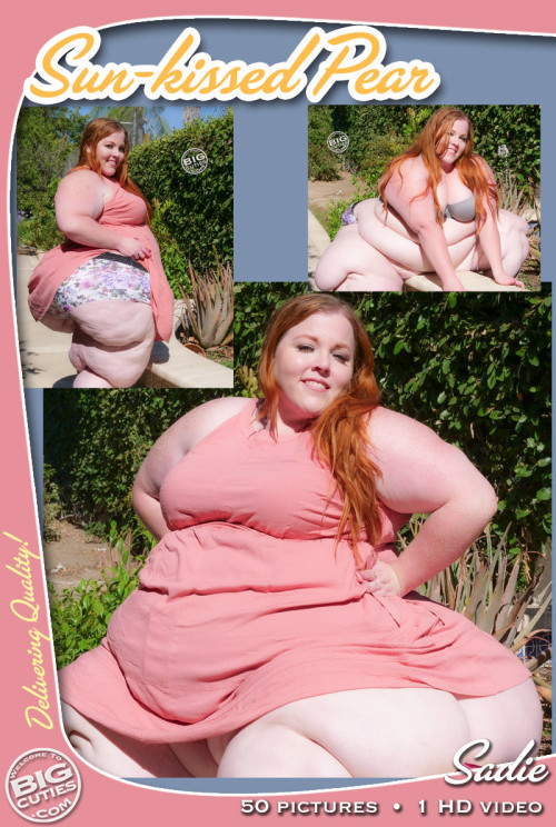 BigCutie Sadie: Sun-kissed PearDo you know what happens when you have wide hips, a huge booty, and a