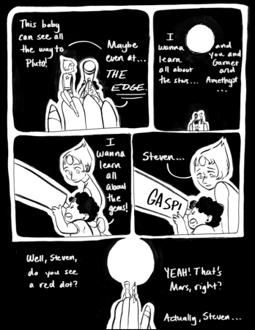 voyagehour:  rly quick so rly messy the new episode gave me too many feelings done with india ink and then edited in photoshop