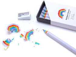 jaymug:  Rainbow pencils by duncan shotton