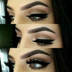 beautiebabe:  basic flawless eyes