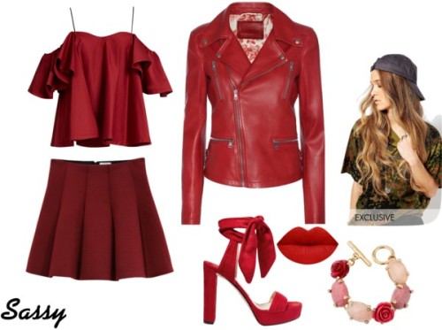 Sassy By Sweettime9 Featuring Oscar De La Renta