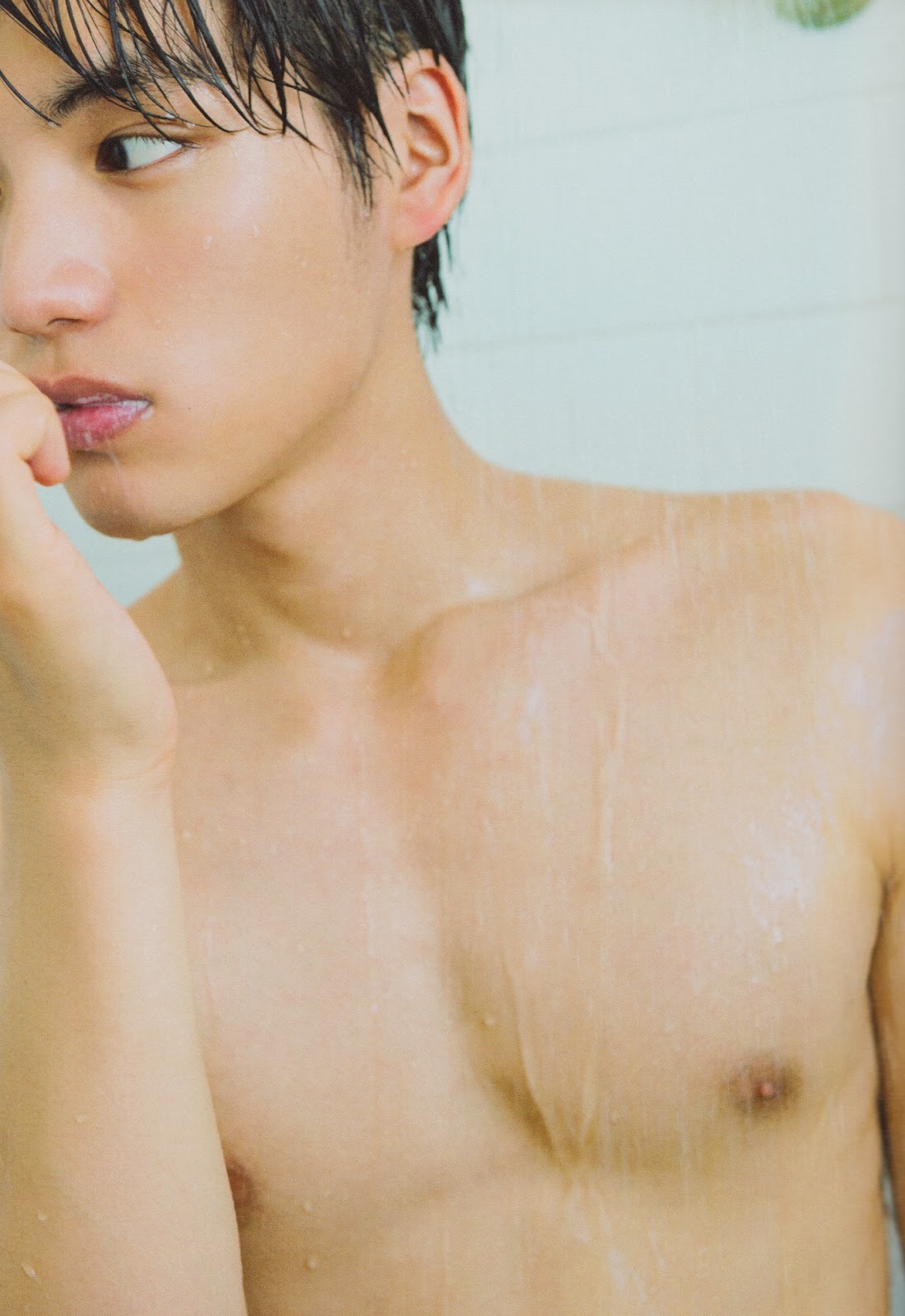 Blue - Super Cute! I think he is a Japanese Source : QueerClicks