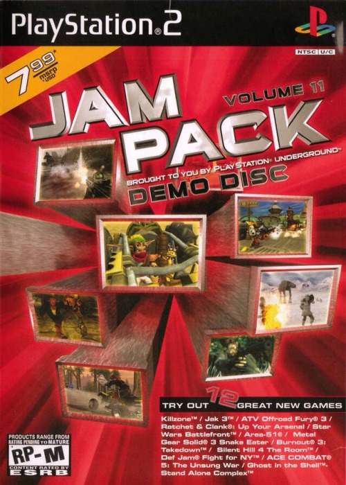 Jampack Demo Discs