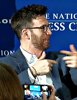 CHRIS EVANSat The National Press Club Luncheon (Jan 29, 2024)