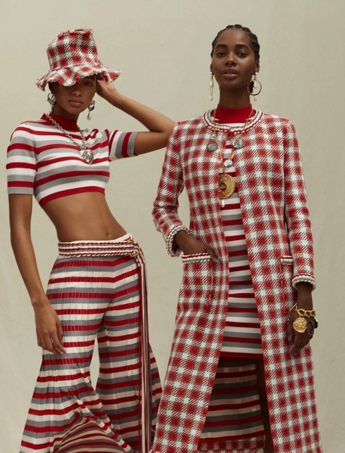 pocmodels: Tami Williams &amp; Aleya Ali by Emmanuel Sanchez Monsalve for Oscar de la Renta SSS 