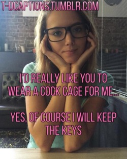 Femdom Chastity Captions, Cum Denial