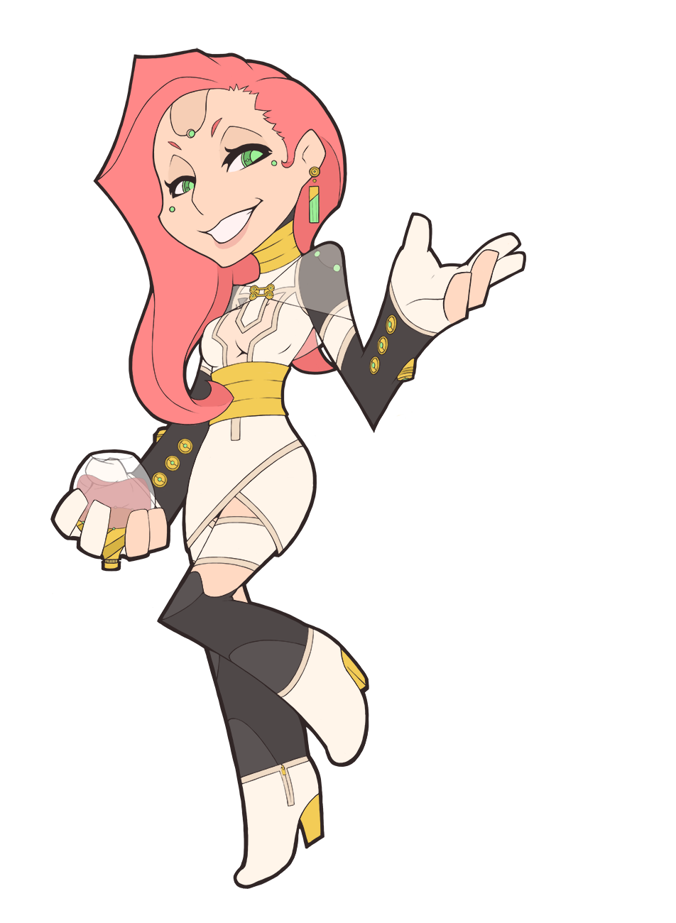 red-winged-angel:  Did up the clothed version of Pandora, now if I could just find