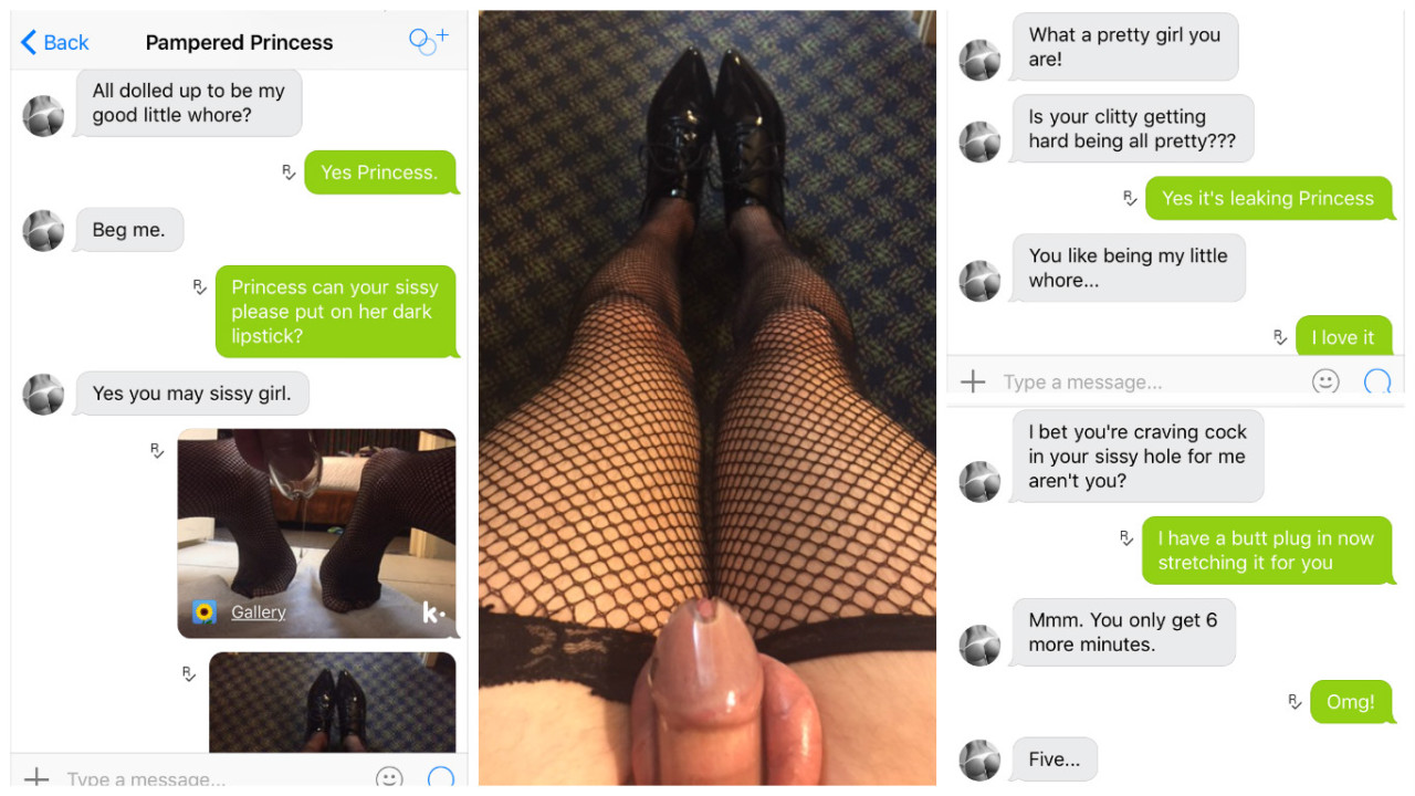 pampered-little-princess:  princesseslittlesissy:  June - 2nd week. After telling