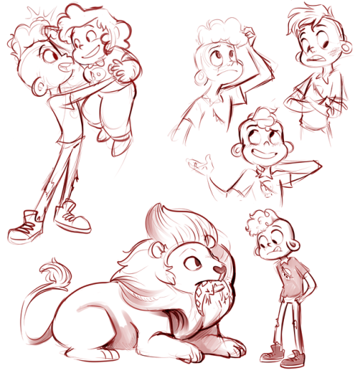 sharkie-19:Some Lars doodles. 