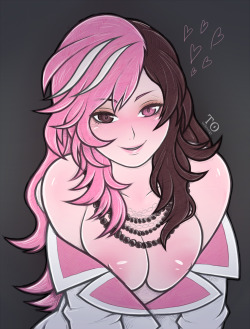 tabletorgy:  and today… the return of PINK SUNDAY! Neo pin ups Have you noticed that about the half of all pink haired characters in media are impulsive/crazy/murderous? but I think the fandom is more obsessed with the last chapter of the third season