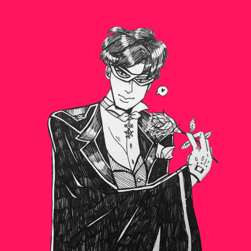 day 6!!  an ode to my first love ……… tuxedo mask