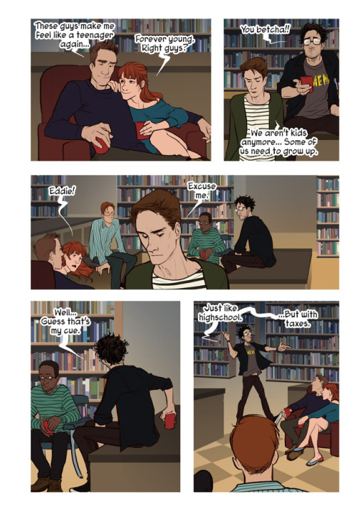 PART 2 Chap2 “Loose Ends” a REDDIE fancomic.After god knows how many attempts to upload these pages,