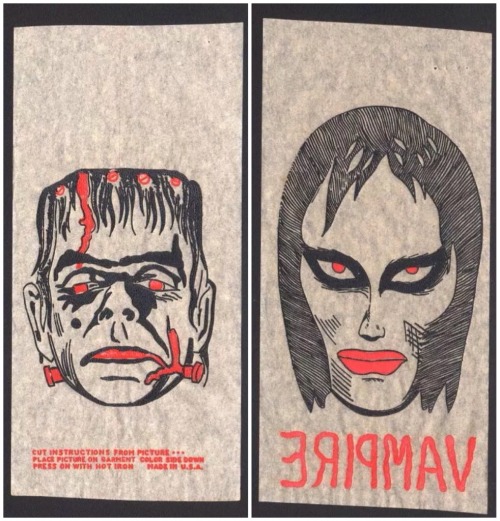 zgmfd:1970s Universal Monster iron-ons