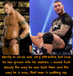 wwewrestlingsexconfessions:  Randy in 02-06