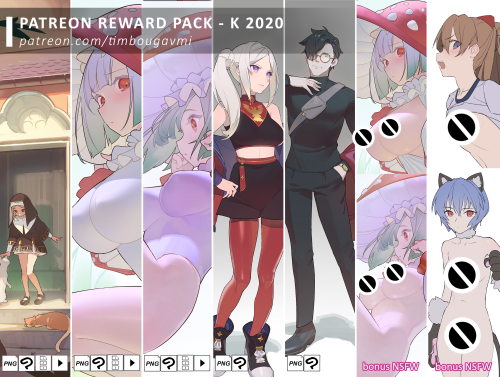 New upload of old Reward Pack up on Gumroad for instant download!https://gumroad.com/timbougami?sort