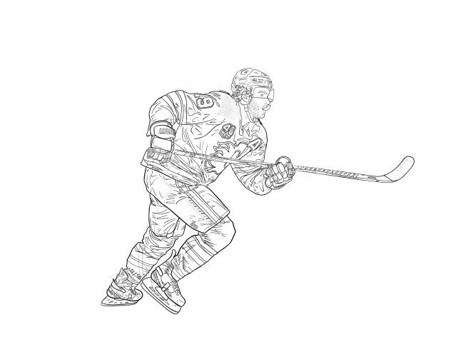 Where Hockey Meets Art — coloring pages • matthew tkachuk, quinn hughes