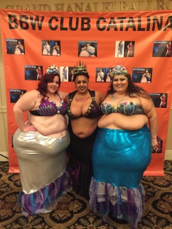 sadie-summers:  The NOT so little Mermaids… #bbw #ssbbw #bigboobs #bigbooty #bigbelly #phatass 