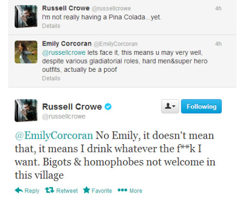 howtocatchamonster:#i wanna live in russell crowe’s village wow i love the implication that gl