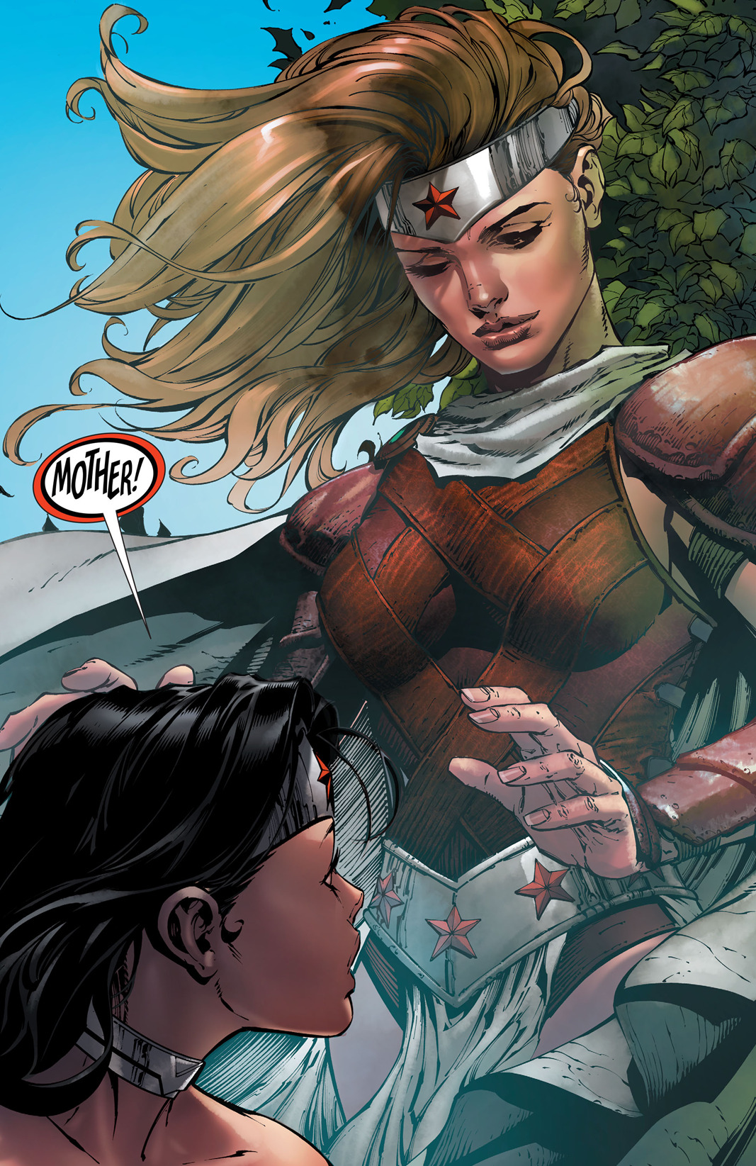 marvel-dc-art:  Wonder Woman v4 #39 - “War-Torn IV” (2015) pencil by David Finch