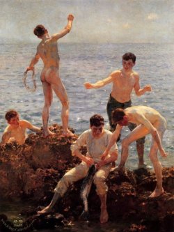 youngmaleart: Henry Scott Tuke (1858 - 1929)