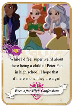 Everafterhighconfessions:  While I’d Feel Super Weird About There Being A Child
