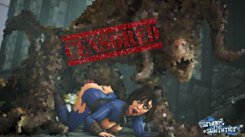 snippstheslammer:   Vault Dweller Elizabeth Encounters A Deathclaw (Poster-Image)(Artist’s Choice)   Public-Access 1080p Poster-Image [Watermarked][IMGUR] Links: Primary Poster Secondary Poster Tertiary Poster  Cover Photo (Note: Not The Same As Previewed