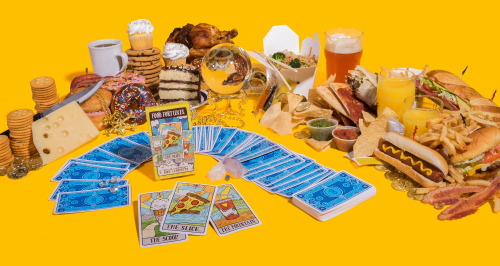 Art direction for Chronicle Books and Josh LaFayette’s Food Fortunes tarot deck. February 2015