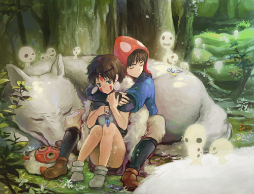girlsbydaylight: Ghibli by saya on pixiv