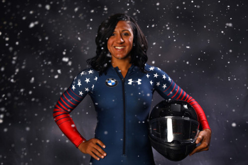 freifraufischer: Amazing Black Women Competing in the Pyeongchang 2018 Winter OlympicsVanessa James 