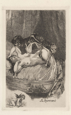 carga-de-agua:Martin Van Maële (French, 1863 – 1926), from Les Fluer du Mal.