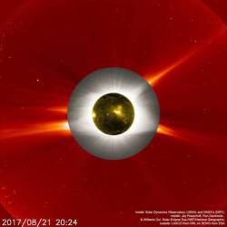 Layers Of A Total Solar Eclipse #Nasa #Apod #Sdo #Lmsal #Gsfc #Nsf #Lasco #Nrl #Soho